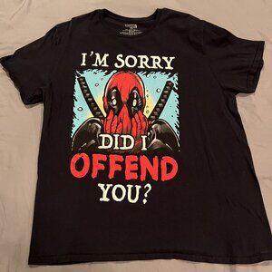 Marvel Deadpool Graphic Tee – Size XL